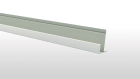 Profilé F pour des panneaux de 13 mm - 3,2 m blanc 001 16/C