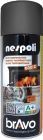 Peinture aérosol résine siliconée produits hautes témpératures thermique noir - 400ml