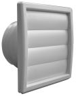 CLAPET EXTERIEUR A VOLETS DIA 100 A 130 BRUN