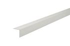 Angle PVC blanc - Long. 2600 mm x larg. 50 mm x ep. 50 mm