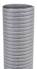 Tuyau inox non isolé pour appareil à gaz type B ou C, fioul standard, bois (bûches et granulés)  diam. 100 mm - long. à la coupe