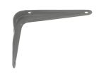 Console emboutie acier laqué gris 75x100mm-vrac x1