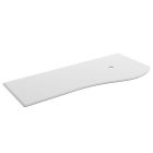 Plan de toilette MAM 900 gauche SOLID SURFACE pour plan vasque à poser 910 x 12