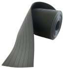 LISSE MURALE FINE STRIÉE AVEC ADHESIF FOURNI CLASSE FEU LONG 10M LARG 180MM