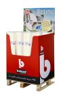 Box géotextile blanc - long. 25m x larg. 1m 100gr/m² : 1 box de 20 rouleaux