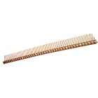 Ventilation basse avec closoir cache-moineaux rouge brique  - longueur 1 m hauteur 85 mm