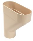 JAMBONNEAU POUR TUBE EAU PLUVIALE TD80 SABLE - UJAM80S