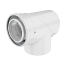 Coude de visite 87° Rolux Condensation D110/160mm PPtl/alu