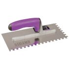 PLATOIR A COLLE INOX 270 X 130 DENTURE U 8X8MM