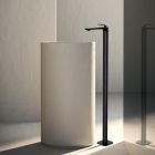 Mitigeur lavabo monocolonne avec vidage Up&Down BLACKMAT