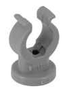 COLLIER LYRE SANS INSERT DIAMETRE 12 GRIS     - CO12