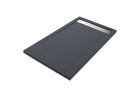Receveur Andromeda Stone Nox 140X80 basalto mcbath
