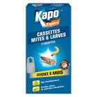Cassettes mites & larves avec témoin de vie - étui 2 cassettes