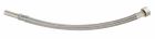 Flexible sanitaire acier inox - Souple, fiable et facile à raccorder - Raccord Ecrou tournant 1/2' - Tube lisse à souder Ø10mm - Longueur : 300mm - DN8 - ACS - QB