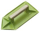 TALOCHE ABS VERTE l 27 L 13CM POINTUE