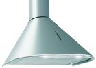 Hotte TONDA 60 cm inox, débit 420 m3/h, 3 vitesses, boutons poussoirs - TONDA 60/I
