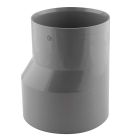 Réduction excentrée PVC évacuation mâle/femelle Ø125x100 - REDUC EXCENTREE 125 X 100 10p