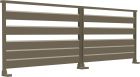 Garde corps aluminium - FLUORA