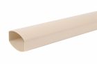 TUBE DE DESCENTE 90X56 OVATION EN 2M SABLE - TD952S