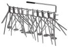 LOT DE 10 TREPIEDS CHAPE LIQUIDE