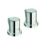bain douche triverde sur gorge thermo poignees abs 2 sorties chrome