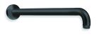 bras de douche rond 35 cm noir