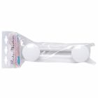 PATERE 2T LAQUE BLANC