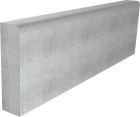Bordure 8x30 béton gris - long. 1m x larg. 8cm x haut. 30cm