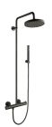 colonne de douche triverde thermostatique noire