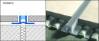 PROFILE DE CARRELAGE BI 804 JOINT DE FRACTIONNEMENT HT: 8MM POSE COLLEE 250CM 8MM - DURAFLEX BI