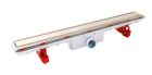 CANIVEAU DOUCHE 790MM D40 + GRILLE REV RAC COMPRESS - SICANIVEAUC80R