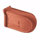 About de rive gauche universelle terre cuite Vieilli 109 - long. 42,5 cm