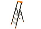 Marchepied aluminium pliant KOLOS 3 marches - haut. 2,66m
