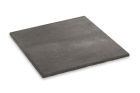 Dalle beton TESSERA bicouleur cote biseaute - long. 50cm x larg. 50cm x ep. 2,5cm anthracite