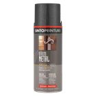 Peinture acrylique metal , bois , plastiques classique martelé argent - aérosol de 0,4L