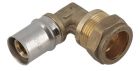 COUDE DE TRANSITION CUIVRE DIAMETRE 22 FLUXO DIAMETRE 20    - FLC20CU22F