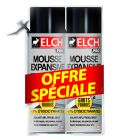ELCH PRO Mousse Expansive Rebouche & Isole Aérosol, 2x 17L