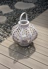 Profilé de ventilation pour terrasse longueur 6 ml 67,75 mm x 20 mm noir 12