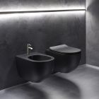 BIDET CIOTOLA SUSPENDU 1 TROU BLACK MAT