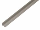 Profil U aluminium anodisé argent  2000x22x15x1,5x19