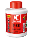 Colle PVC rigide à prise rapide liquide - T-88 - bidon avec pinceau goupillon 500ml