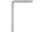 Cornière PVC 40 x 60 mm longueur 6 ml beige 15