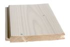 Lambris épicéa du nord - DECORPLAN11 FAS 00 raboté cérusé blanc - long. 4,5m x larg. 135mm x ep. 18,5mm