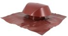 CHAPEAU VENTILATION COLLERETTE ETANCHEITE D 160 ROUGE     - VVE16R
