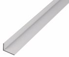 Profilé cornière inégale 20x10/2600 aluminium plastifié blanc