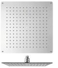 pomme de douche sandwich inox plafond carree 34 cm
