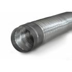 GAINE FLEXIBLE ALU GAZ 1,5M FILET Ø139