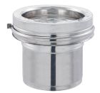 ADAPTATEUR SIMPLE PAROI LISSE 150/ DOUBLE PAROI INOX 200
