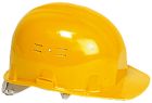 Casque de chantier, jaune