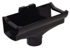 NAISSANCE CENTRALE DIAMETRE 80 POUR PROFILE GOUTTIERE OVATION 28 NOIR - UNAD28N